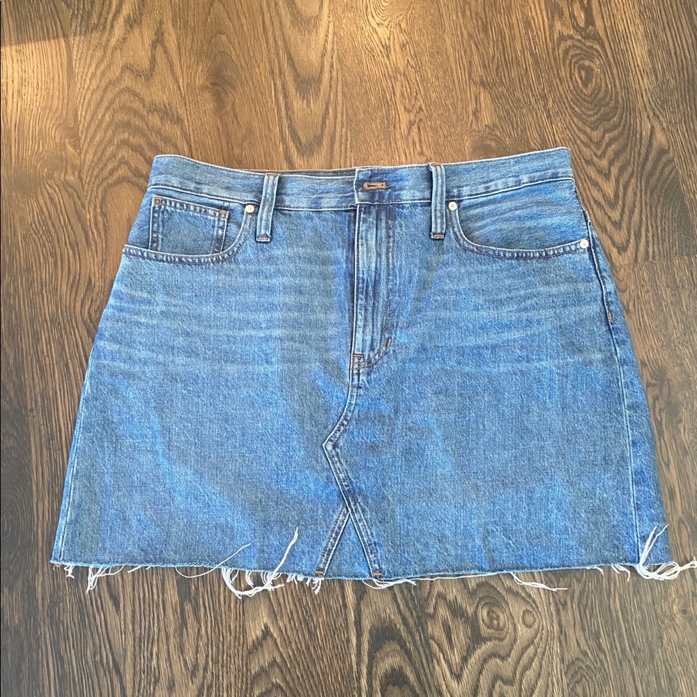 NWT Madewell Vintage Denim Skirt